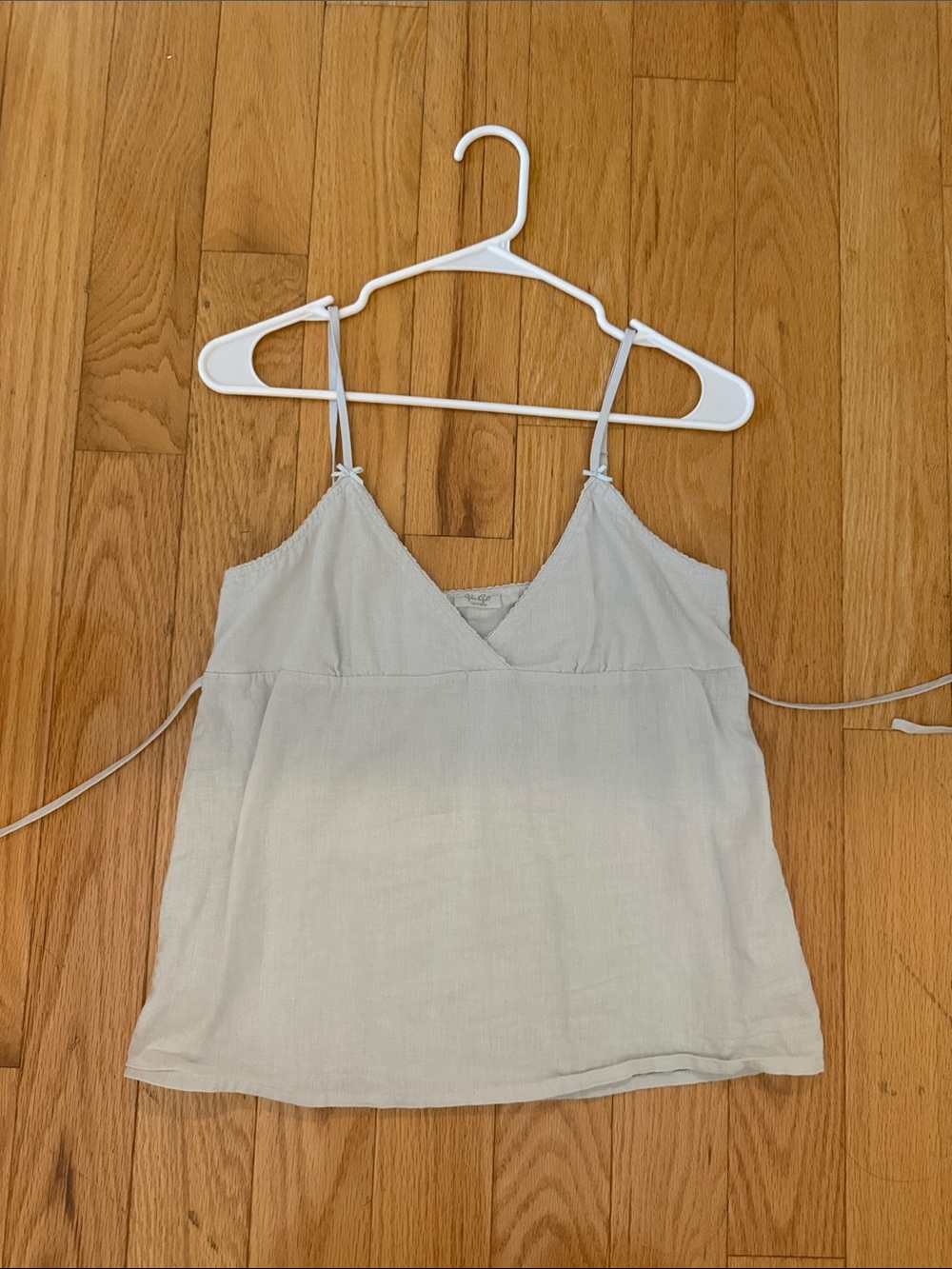 Brandy Melville Light Blue V-Neck Spaghetti Strap Cami